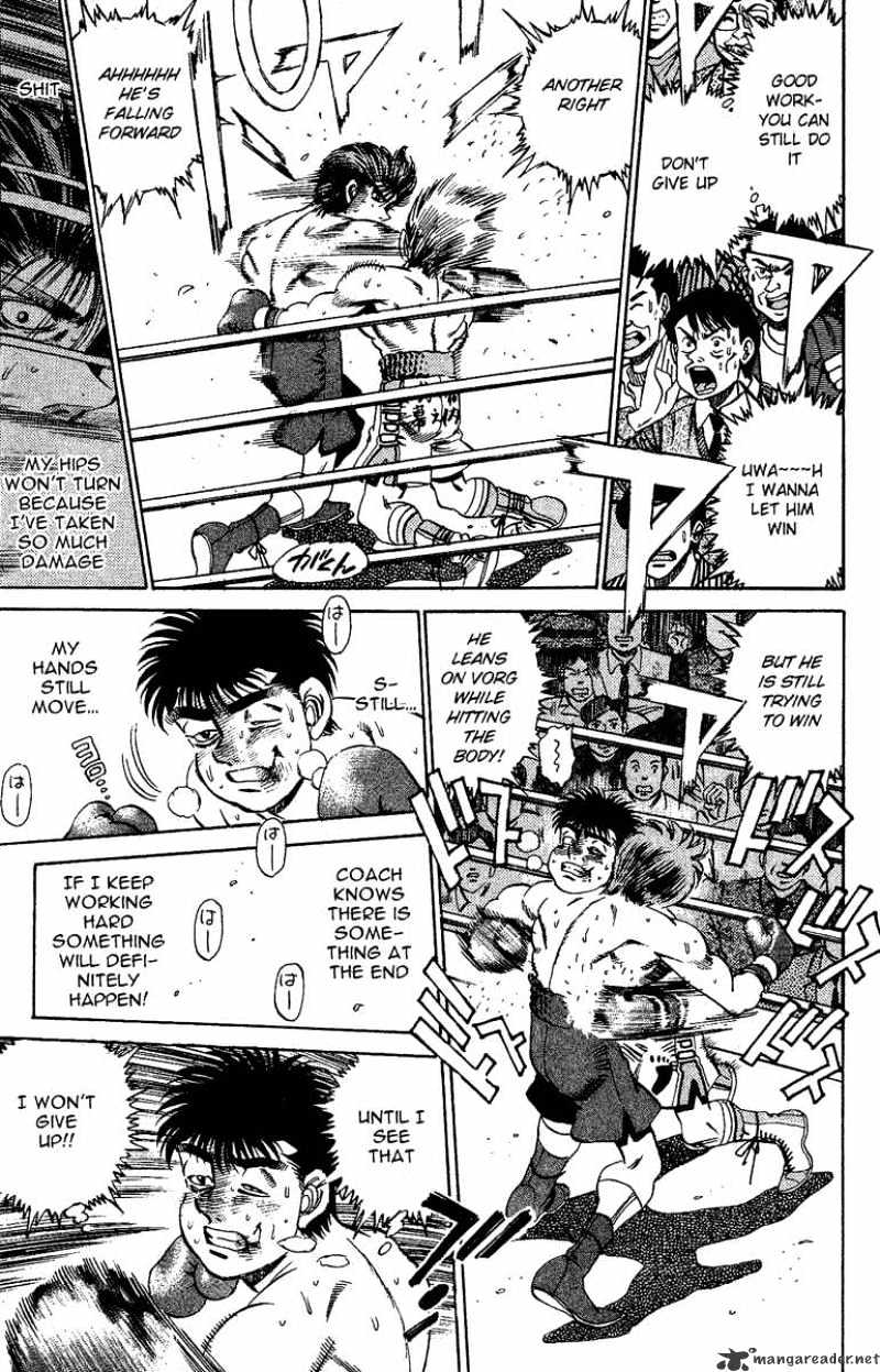 Hajime no Ippo: Fighting Spirit, Chapter 165 image 13